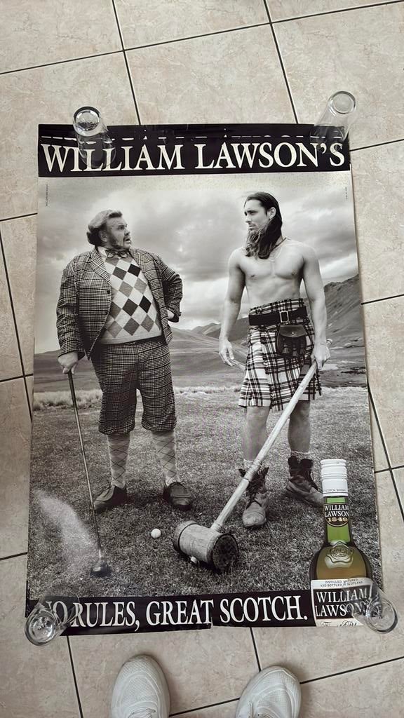Poster william lawsons, Ophalen, Zo goed als nieuw