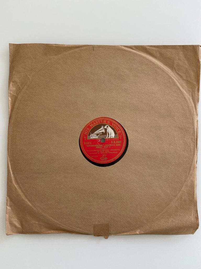 78 RPM Wagner Toscanini Gotterdammerung Phil Sym Orch New Yo, 12 pouces, Comme neuf, Enlèvement, Romantique