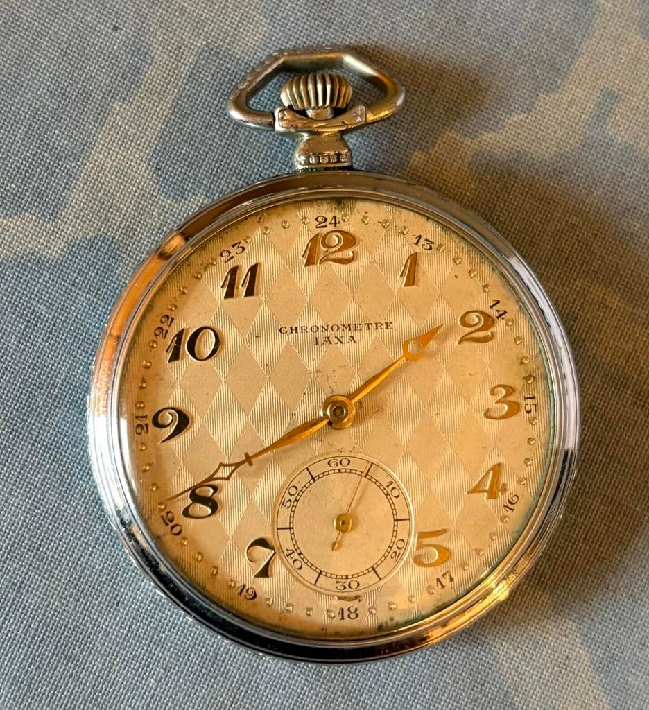 Zakhorloge chronometre, Bijoux, Sacs & Beauté, Montres | Anciennes | Antiquités, Enlèvement, Montre de poche, Autres marques