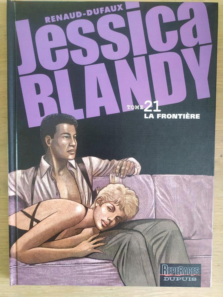 Jessica Blandy 21 La frontière Renaud Dufaux EO TBE, Eén stripboek, Ophalen of Verzenden, Zo goed als nieuw