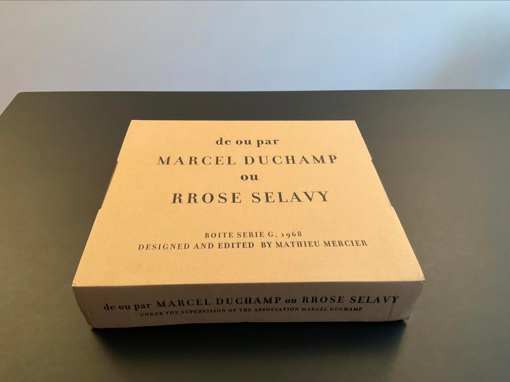 Marcel Duchamp : Museum in a Box (facsimile), Antiek en Kunst, Ophalen