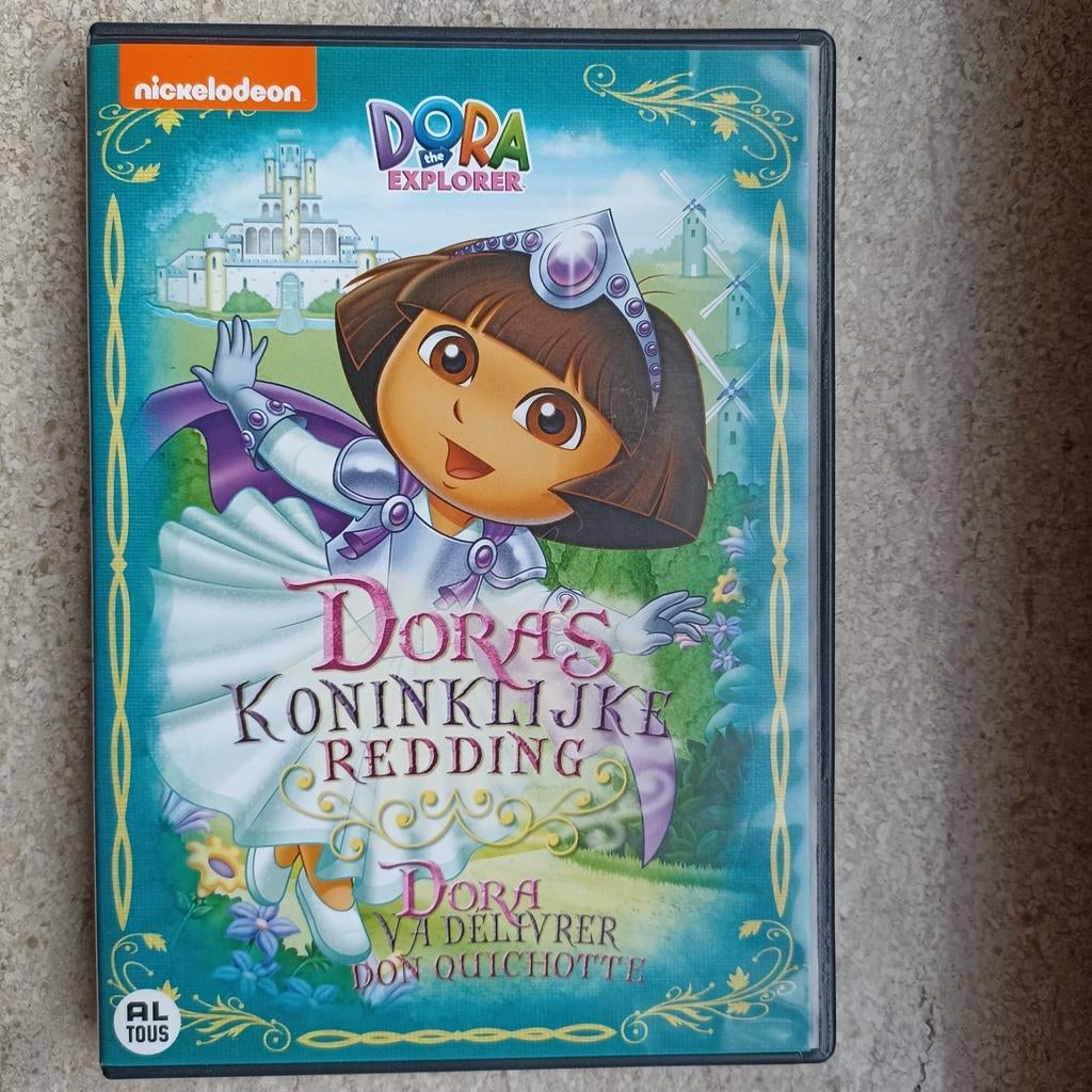 DVD Dora's koninklijke redding, Europees, Tekenfilm, Alle leeftijden, Ophalen of Verzenden