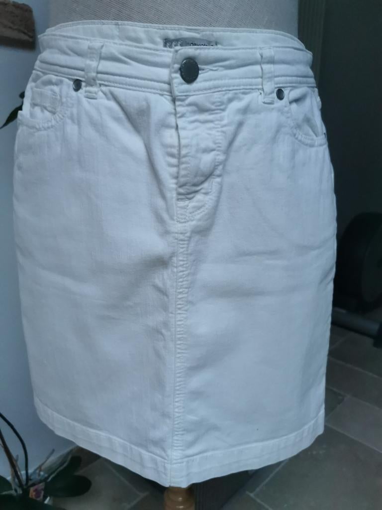 Mooi wit jeans rokje van La Gaviotta, Kleding | Dames, Ophalen of Verzenden, Zo goed als nieuw