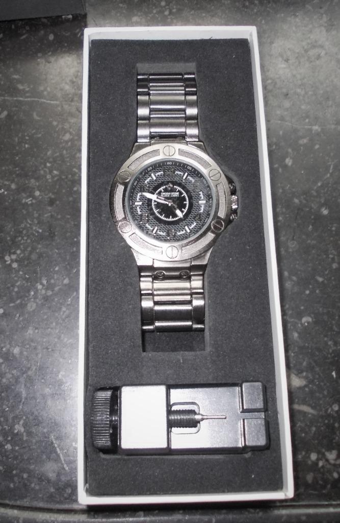 timothy stone Quartz uurwerk heren nieuwstaat, Montre-bracelet, Autres marques, Enlèvement ou Envoi, Acier