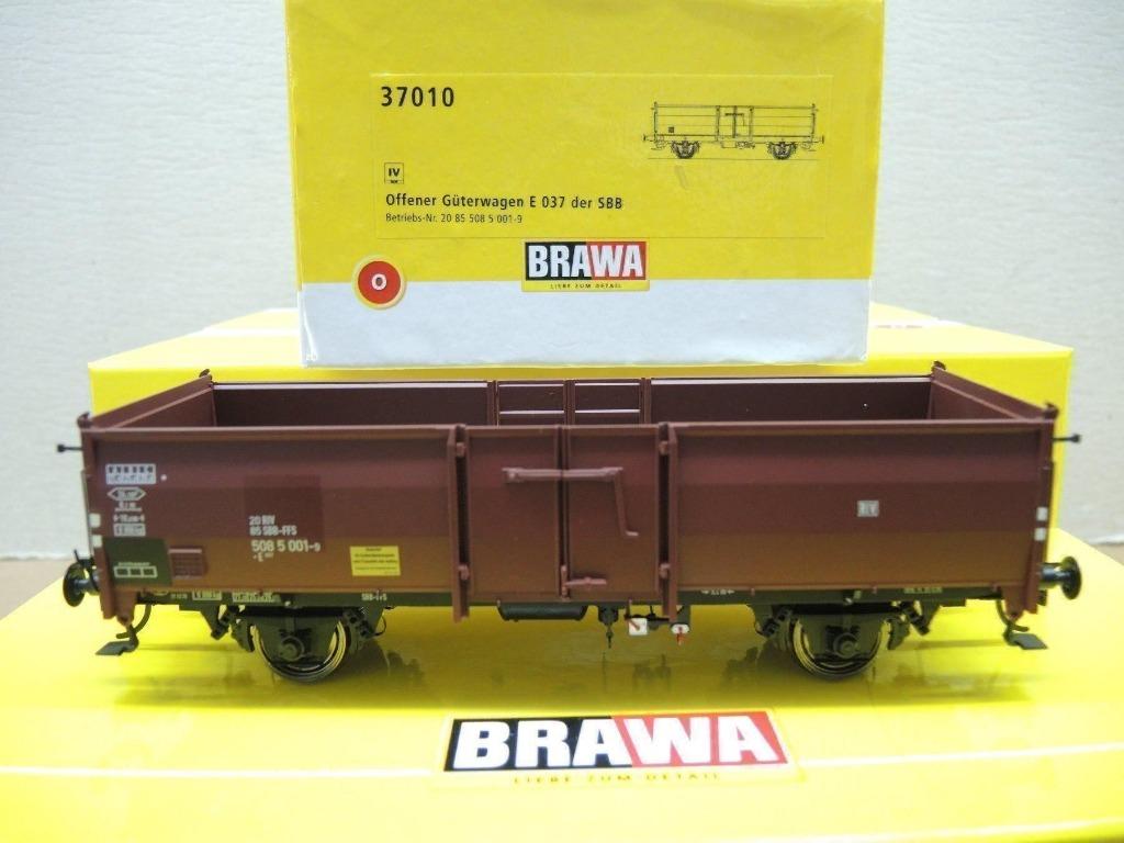BRAWA 37010 Wagon de fret ouvert CFF échelle 0 NOUVEAU!!!, Neuf, Autres marques, Analogique, Wagon