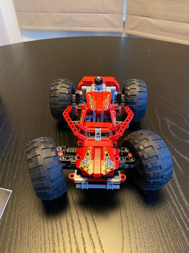 Lego Technic set 42005 monster truck, Kinderen en Baby's, Speelgoed | Duplo en Lego, Ophalen, Zo goed als nieuw, Complete set