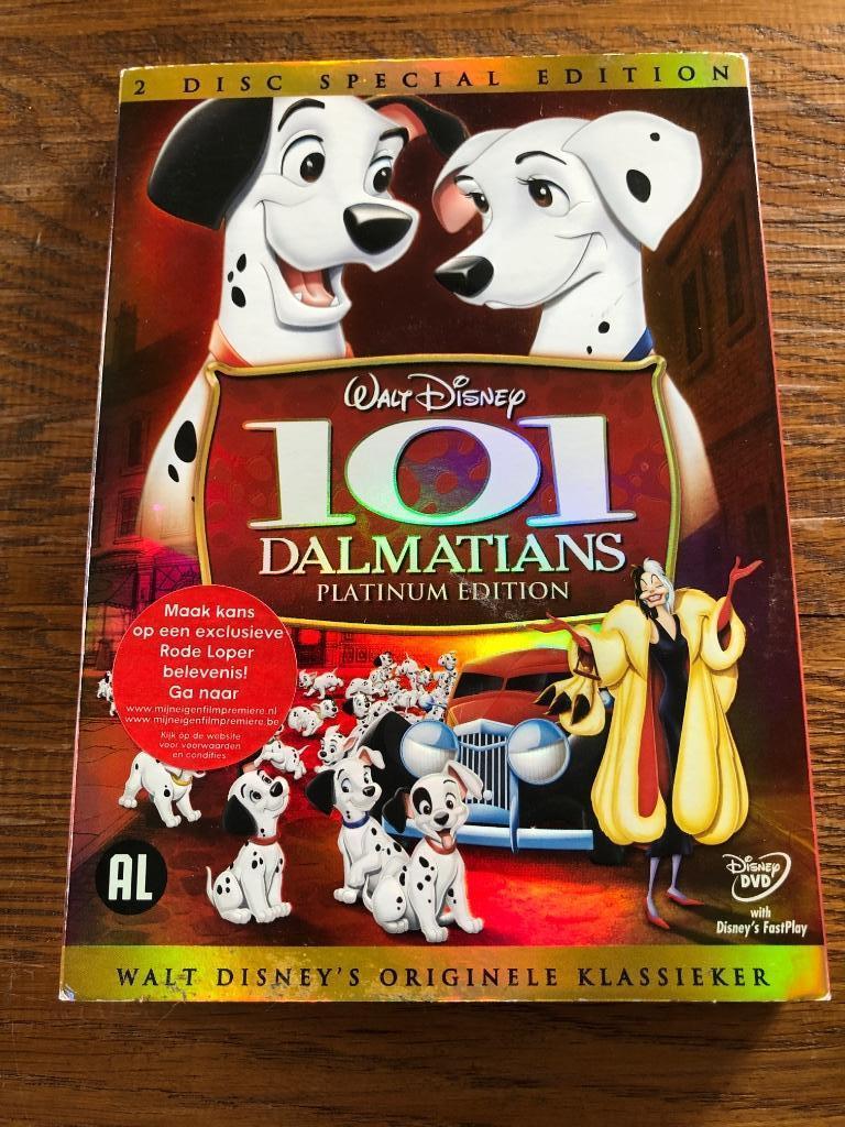 Disney 101 Dalmatiërs - Platinium edition (1), Cd's en Dvd's, Europees, Tekenfilm, Alle leeftijden, Boxset