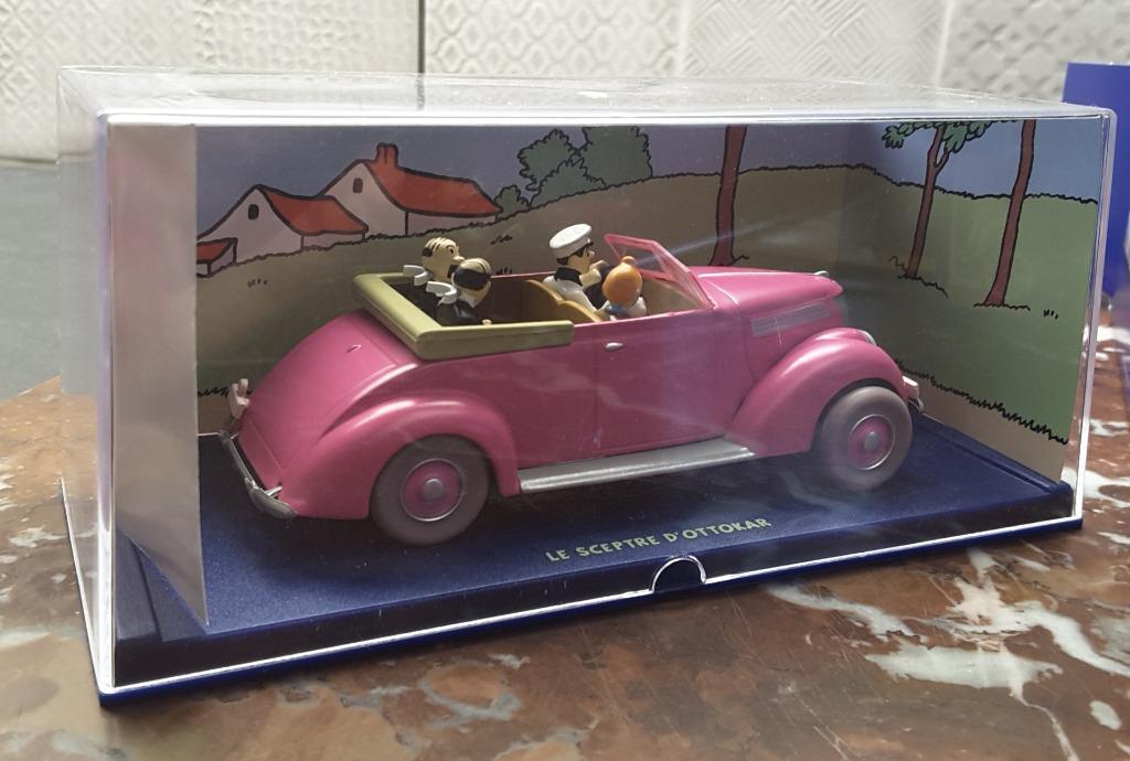 Voiture tintin, Enlèvement ou Envoi, Tintin, Comme neuf, Statue ou Figurine
