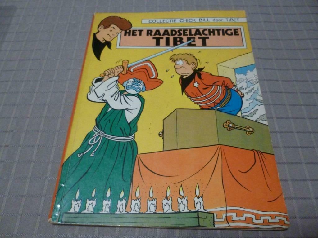 collectie chick bill - het raadselachtige tibet, Ophalen of Verzenden