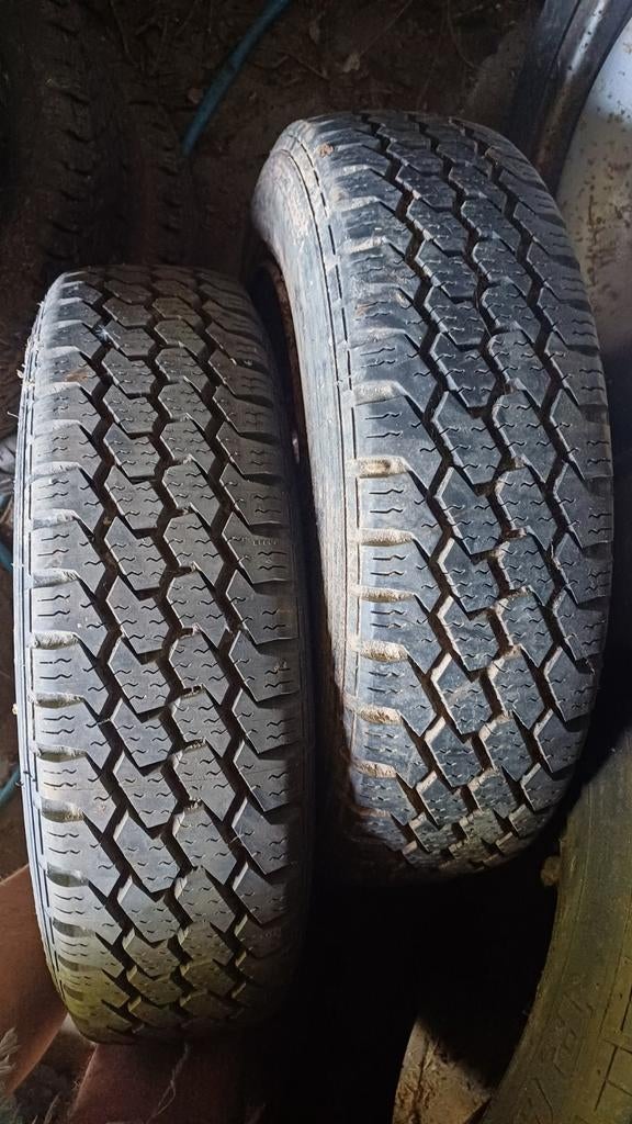 banden op velg 5zit citroen berlingo, peugeot partner, Auto diversen, Autosport-onderdelen, Gebruikt, Ophalen