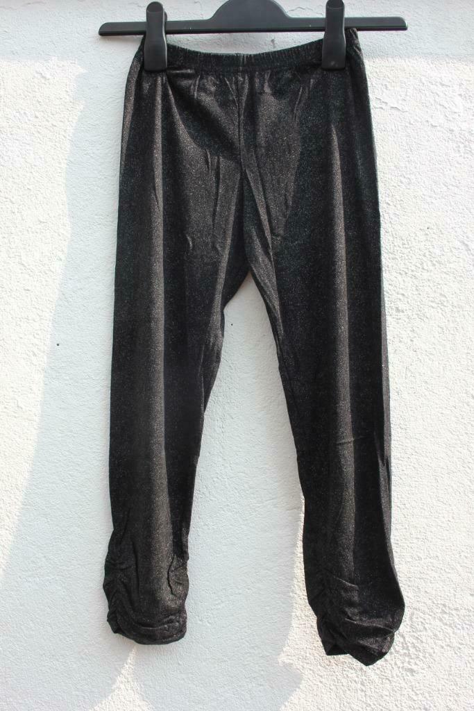 Legging noir pailleté (12 ans), Enlèvement ou Envoi, Utilisé, Fille