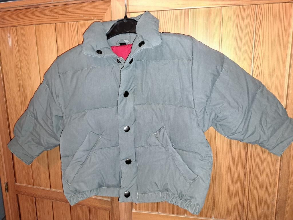 Blouson hiver gris foncé, taille 4 ans, très bon état, Ophalen