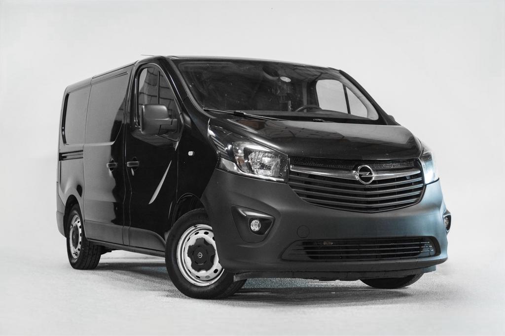 Opel Vivaro 2019 zwart biturbo, Auto's, Euro 6, Zwart, Bedrijf, Te koop