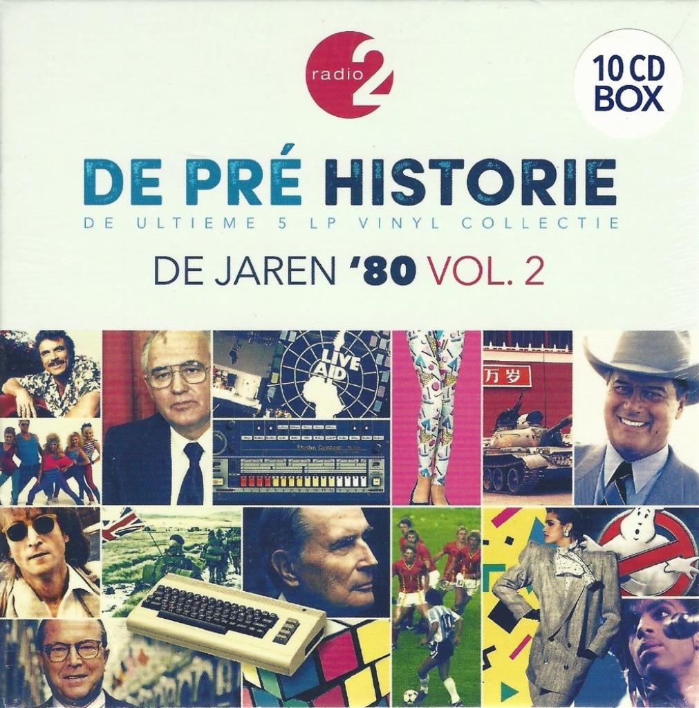10CD-BOX * DE PRE HISTORIE - ULTIEME COLLECTIE - 80s -Vol. 2, Cd's en Dvd's, Ophalen of Verzenden, Nieuw in verpakking