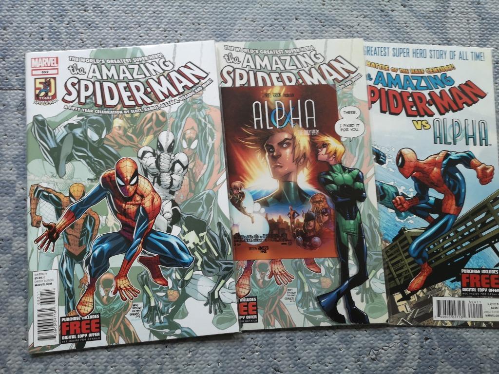 the Amazing Spider-Man #692-694 - Alpha, Série complète ou Série, Enlèvement ou Envoi, Neuf