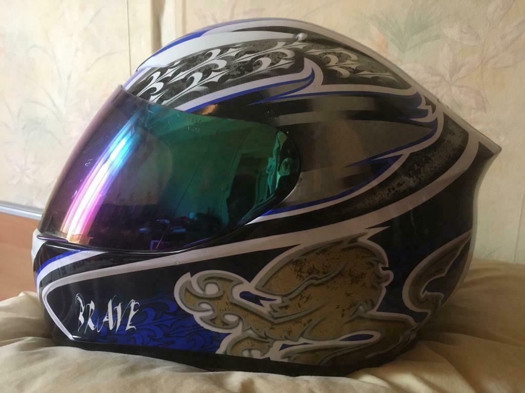 Casque moto helmet M, Motos, Seconde main, Casque intégral, Enlèvement, M