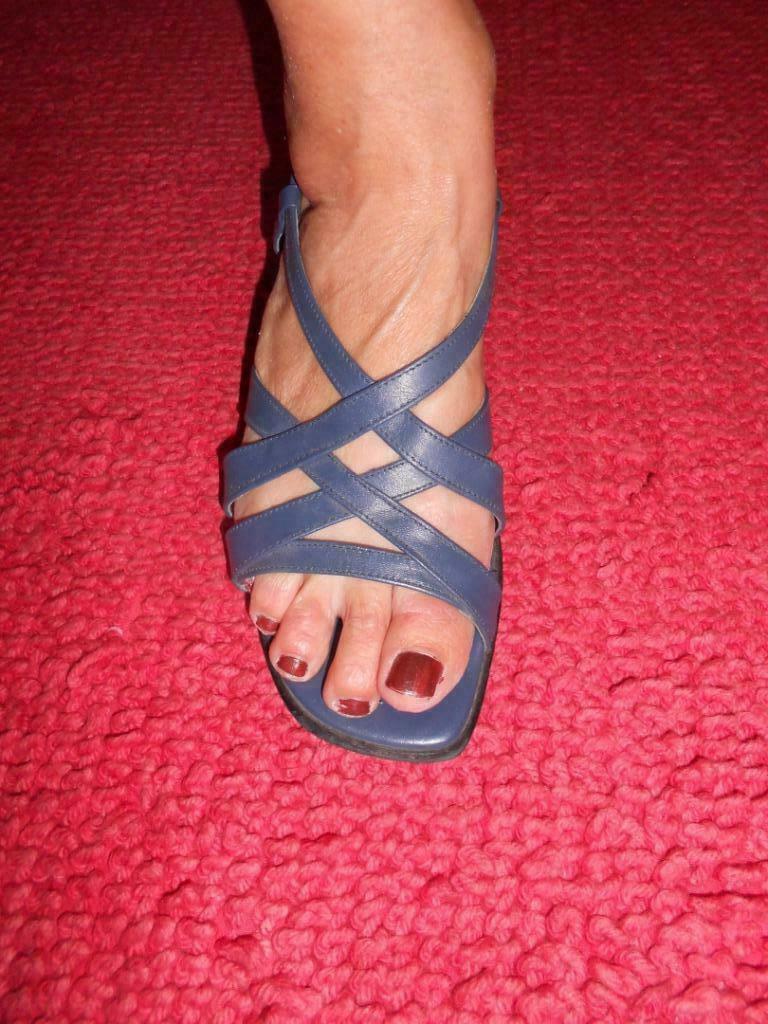 sandaal blauw LadyFlex maat 38, Enlèvement ou Envoi, Bleu