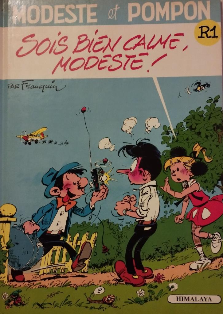 Modeste et Pompon – Sois bien calme, Modeste !, Livres, Enlèvement ou Envoi, Une BD, Utilisé, Franquin