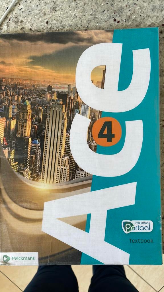 ACE 4 textbook 5de middelbaar 9789028995857, Boeken, Ophalen of Verzenden, Zo goed als nieuw