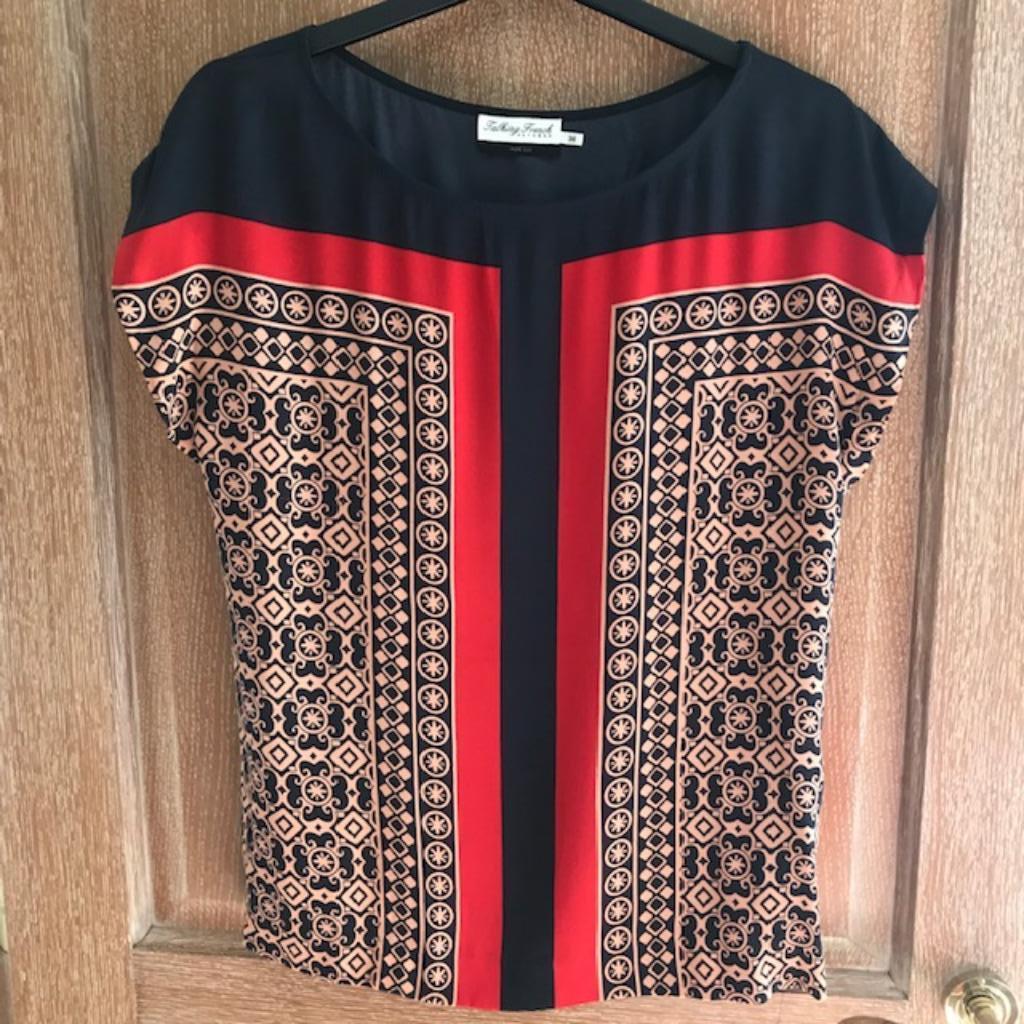 Nieuwe zijden blouse - oksel tot oksel 50cm (nr3704), Enlèvement ou Envoi, Neuf, Taille 42/44 (L)