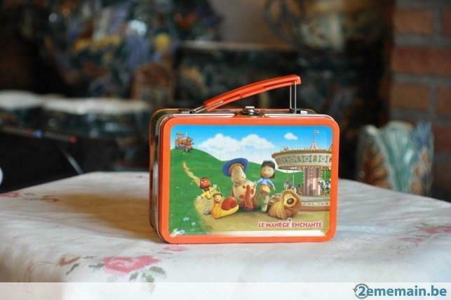 valisette kinder métallique 2005 manege enchanté, Collections, Enlèvement ou Envoi, Utilisé
