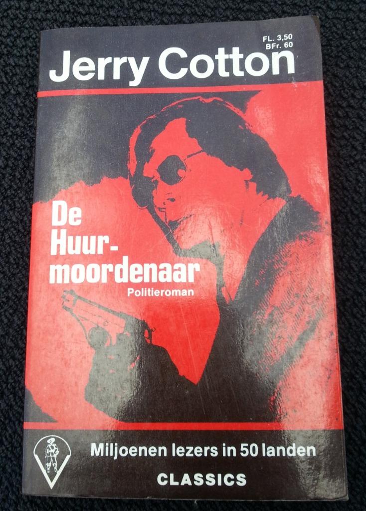 De huurmoordenaar - JERRY COTTON Politieroman nr 7, Ophalen of Verzenden, Gelezen