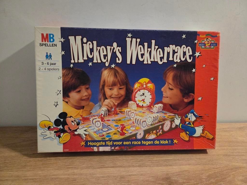 Mickey's Wekkerrace van Mb, Ophalen of Verzenden, Zo goed als nieuw