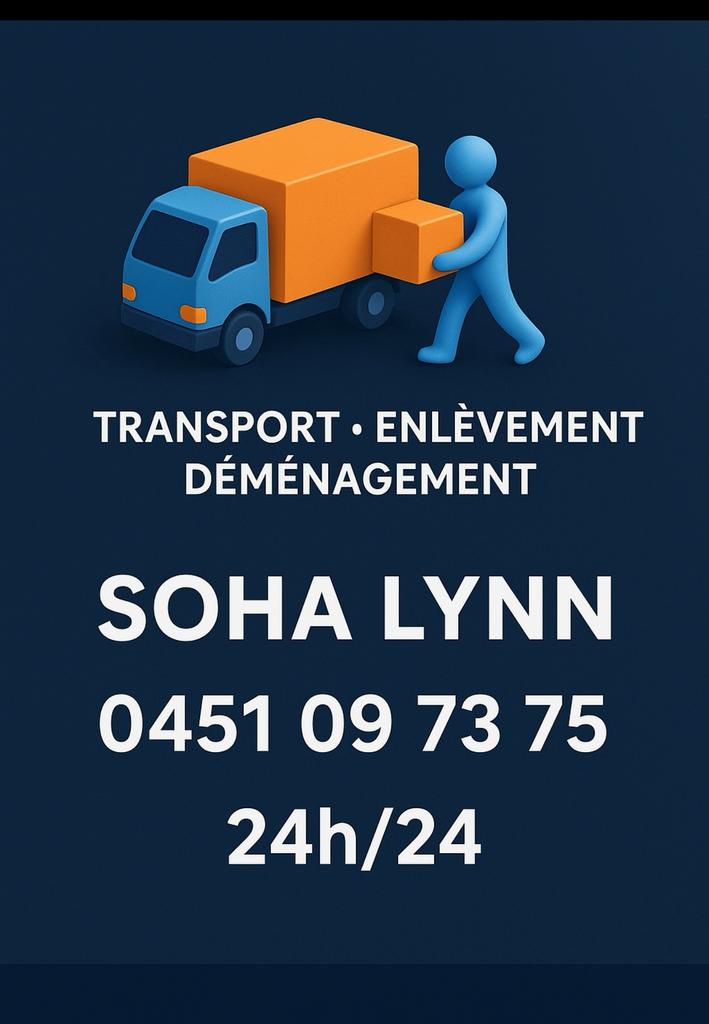 Transport déménagement enlèvement