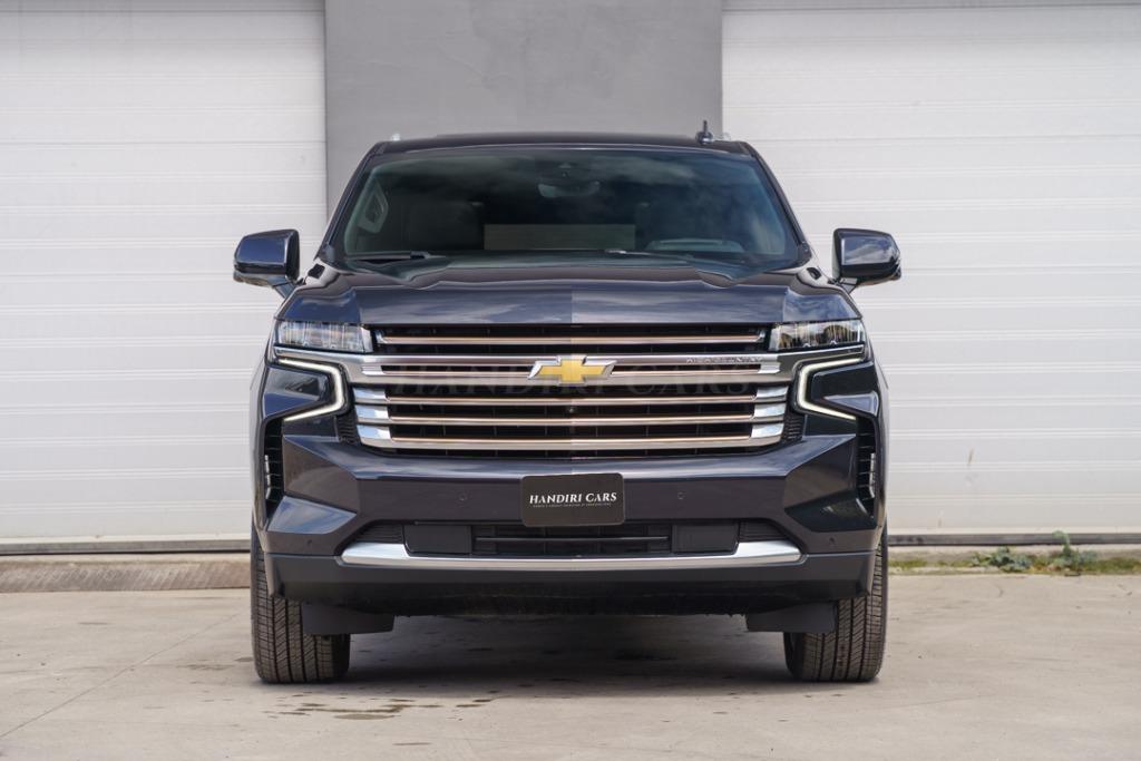 Chevrolet Suburban High Country LICHTE VRACHT 4 PLAATSEN, Auto's, Automaat, Suburban, 7 zetels, Leder
