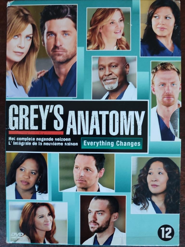 6-DVD box : GREY'S ANATOMY 9 - het complete negende seizoen, Ophalen of Verzenden, Zo goed als nieuw
