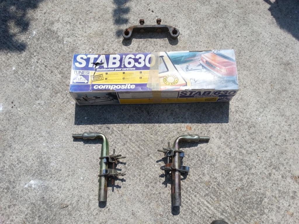 Attache remorque Stabilisateur Tunesi complet, Enlèvement, Utilisé