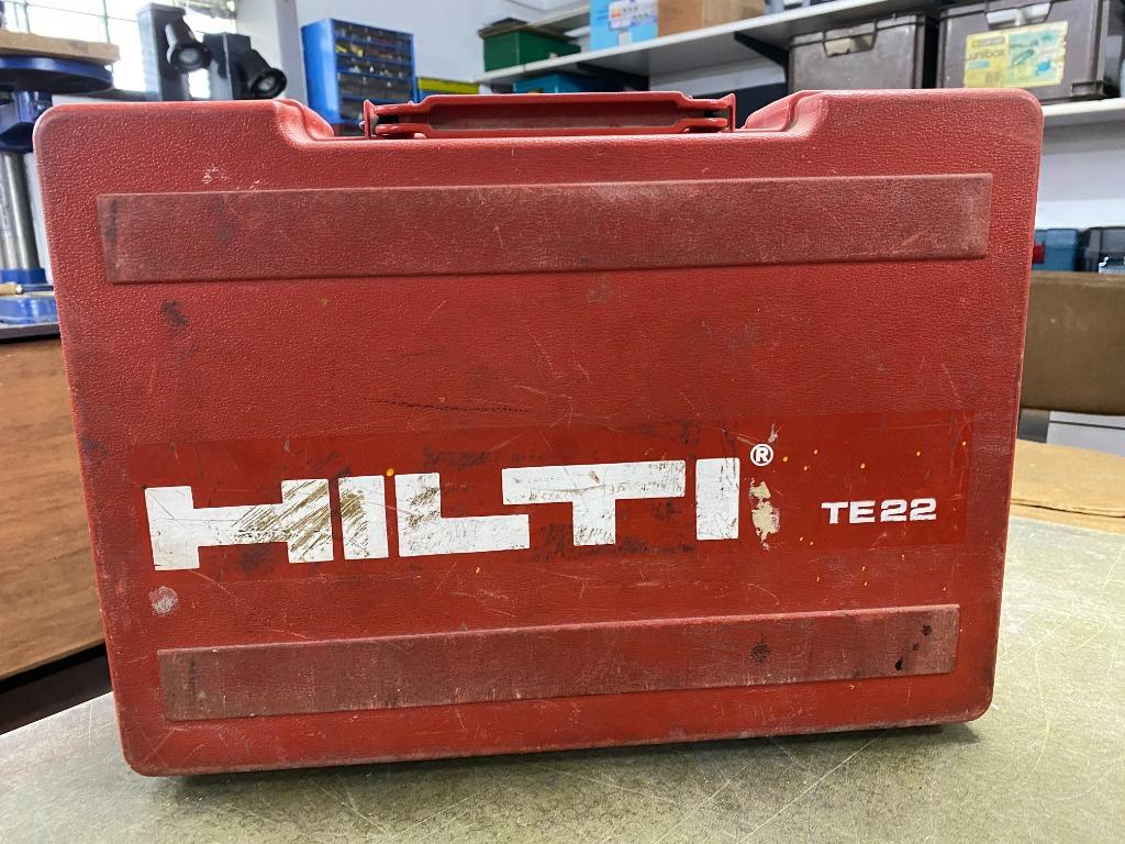 boormachine Hilti TE22, Enlèvement, Utilisé