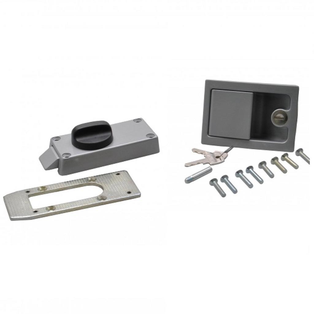 Deurslot / caravanslot compleet PREMIUM met greep, Caravans en Kamperen, Caravanaccessoires, Nieuw, Ophalen of Verzenden
