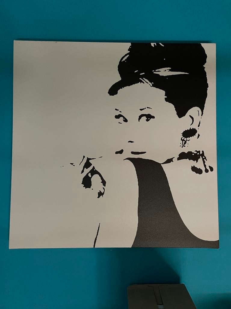 Kader Audrey Hepburn - 90x90cm, Enlèvement