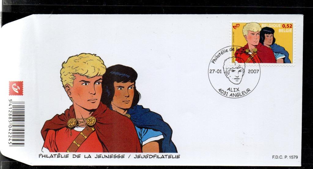 Année 2007 : FDC 3610 - Philatélie de la jeunesse. Alix - Ob, Enlèvement