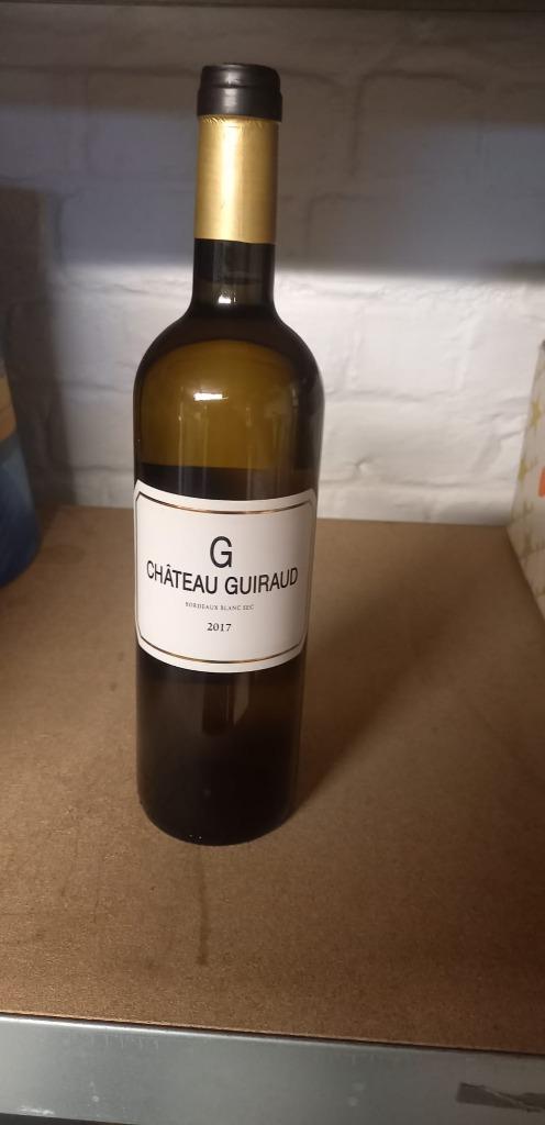 Chateau Guiraud Bordeau Blanc Sec 2017, Collections, Neuf, Vin blanc, Enlèvement, France