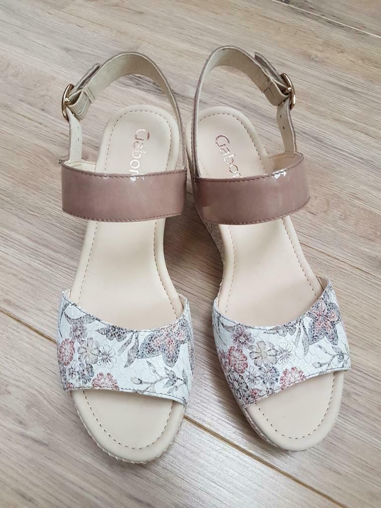 Nieuwe sandalen Gabor maat 41, Ophalen, Nieuw, Wit