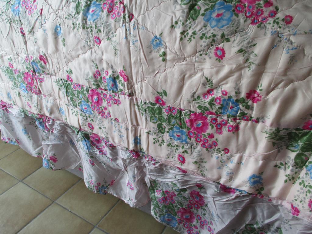 sprei bloem retro, Ophalen, Overige kleuren, Overige typen, Tweepersoons
