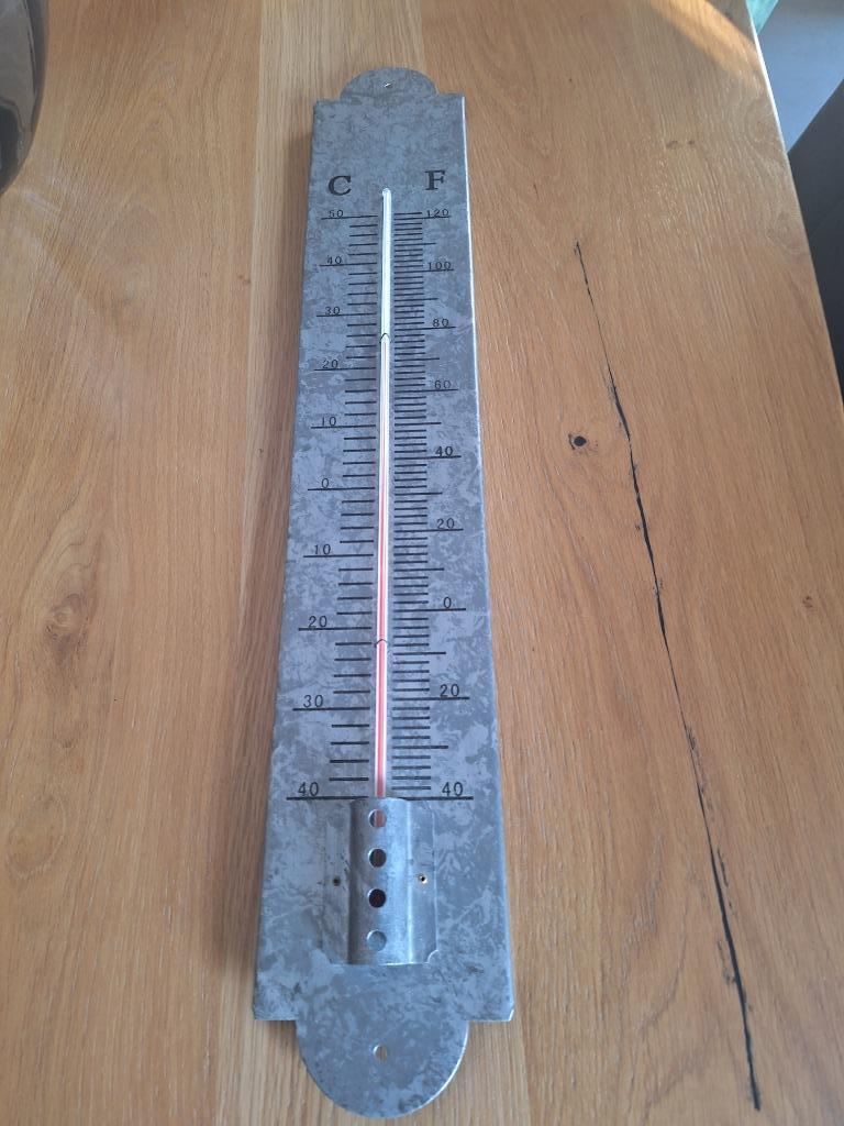 Thermometer voor binnen of buiten | Maison du Monde, Ophalen of Verzenden, Zo goed als nieuw, Binnenthermometer