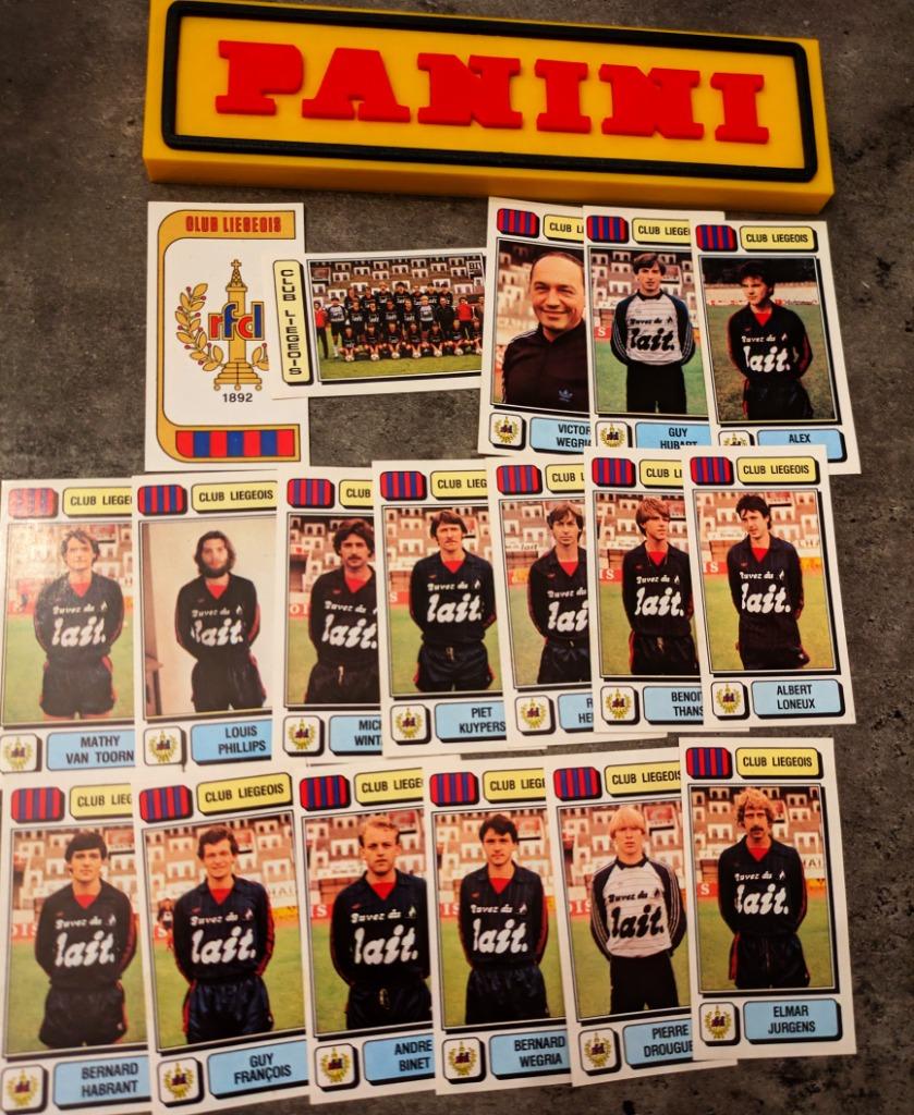 PANINI FOOTBALL 83 FC LUIK  18 STICKERS 1983, Verzenden, Nieuw