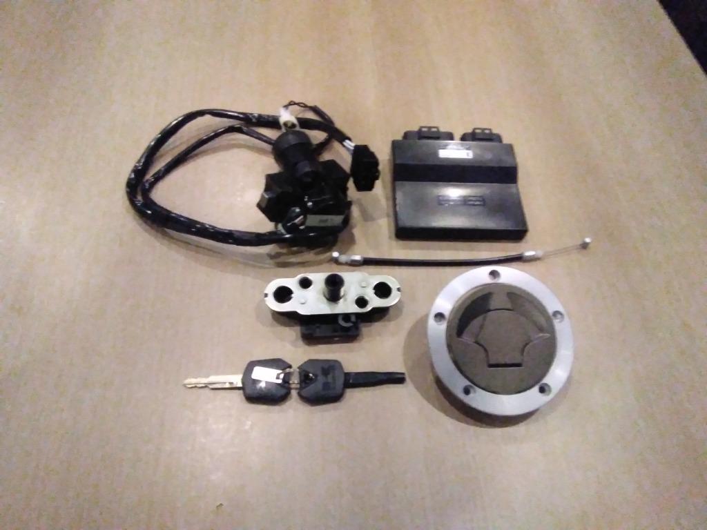 Kit serrures complet Kawsaki ZX6R ZX6 R 2008 - 2012, Enlèvement, Utilisé