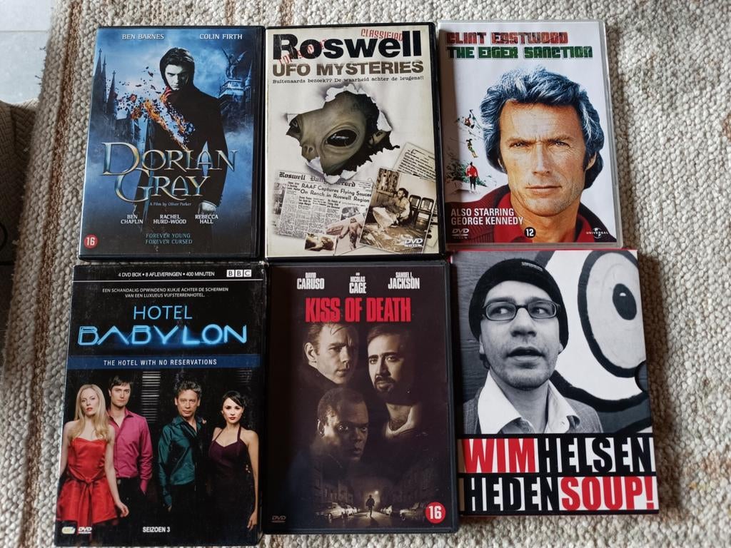 4 x dvd's : vaste prijs 3,00 eur/stuk, Cd's en Dvd's, Ophalen of Verzenden