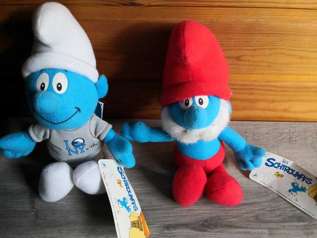 Kleine smurfen knuffels uit te kiezen, Ophalen