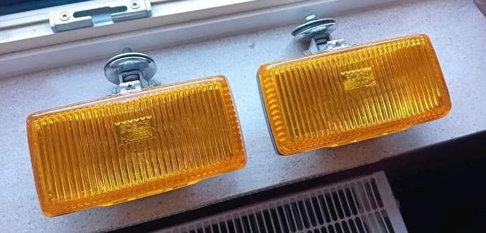 Mistlichten retro geel Bosch Halogeen, Enlèvement ou Envoi, Utilisé, BMW