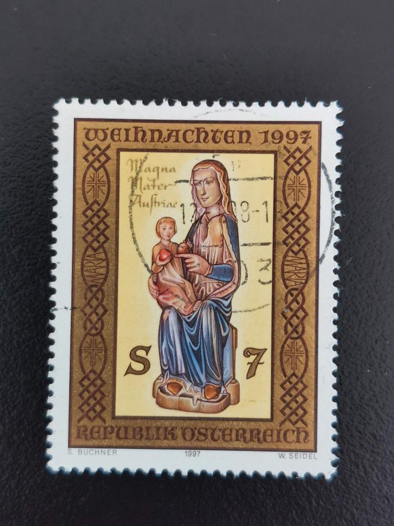 Oostenrijk 1997 - Kerstmis, Ophalen of Verzenden, Gestempeld