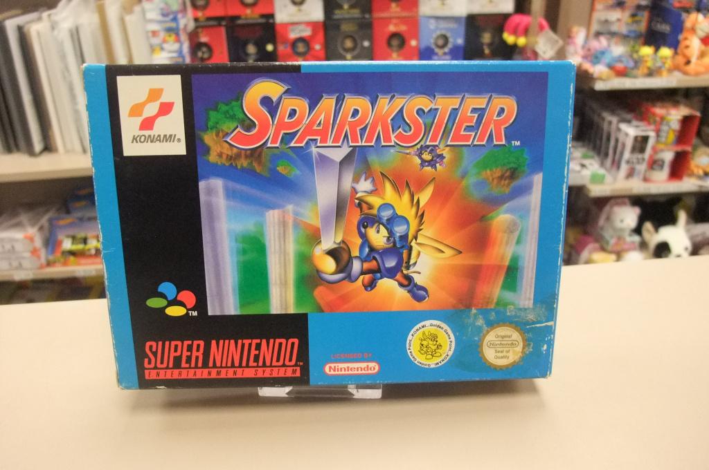 Sparkster (cib) eur snes, Games en Spelcomputers, Games | Nintendo Super NES, Gebruikt, Platform, 1 speler, Vanaf 7 jaar, Ophalen of Verzenden