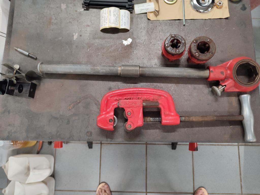 Filière de plomberie, Bricolage & Construction, Enlèvement, Utilisé, Autres types
