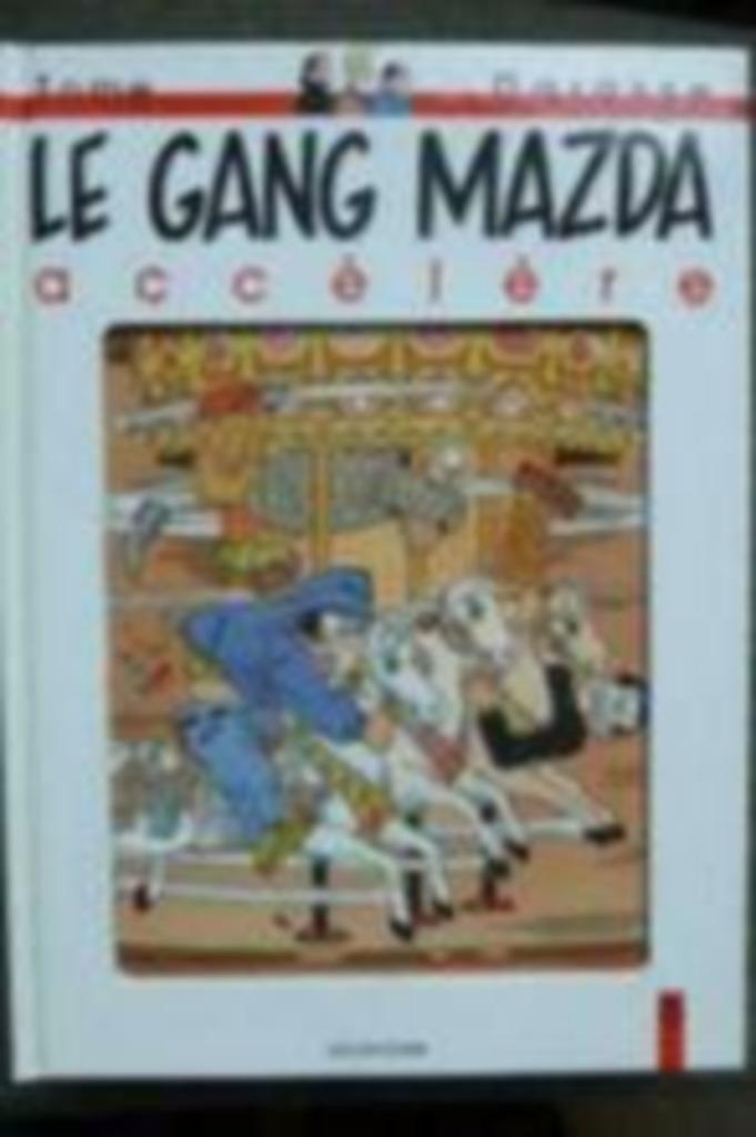 premiere edition bd gang mazda accelere tb etat 1995, Eén stripboek, Ophalen of Verzenden, Zo goed als nieuw