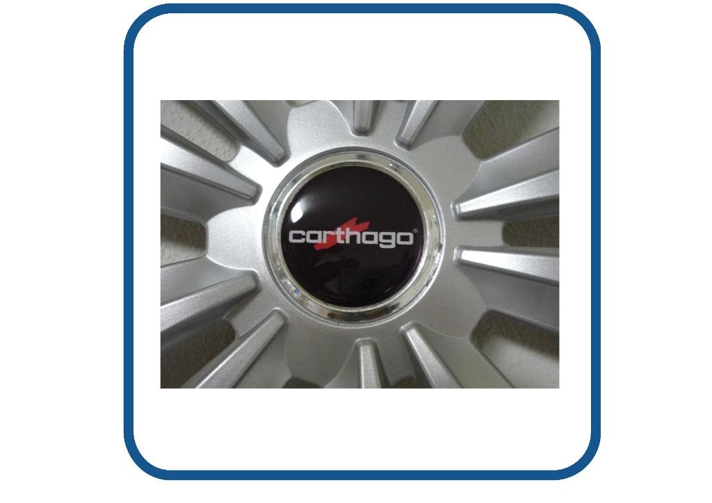 Carthago doming naafstickers caravan en camper 3D, Epoxy, Collections, Autocollants, Neuf, Autres types, Envoi