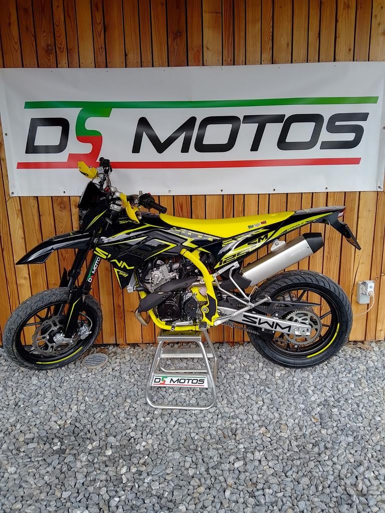 Swm 125 Supermotard 2024, Motoren, 1 cilinder, 11 kW of minder